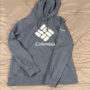 Columbia Gray Sweater with Logo